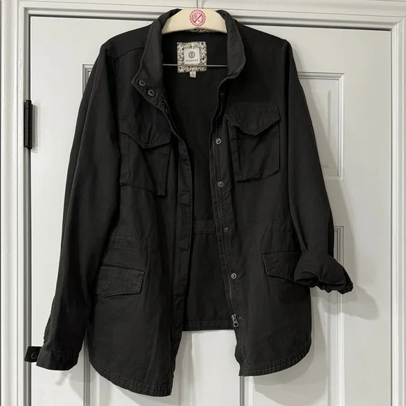 100% cotton Element Utility Jacket gray size M - Picture 1 of 13